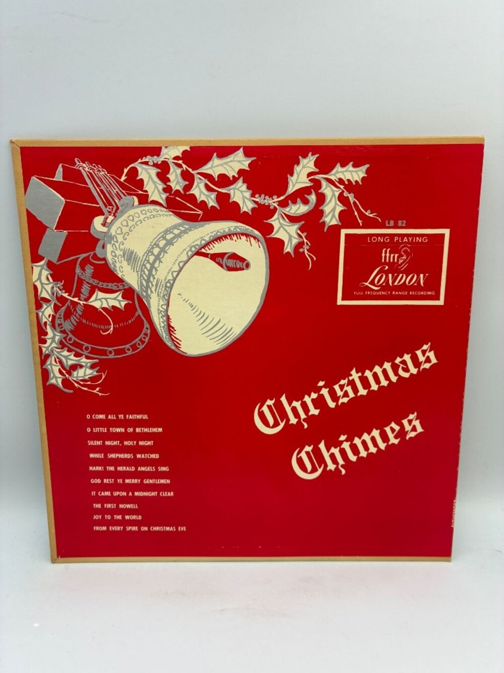 Christmas Chimes Jimmy Blades & Charles Smart 1950s LP Vinyl 33 RPM London Label